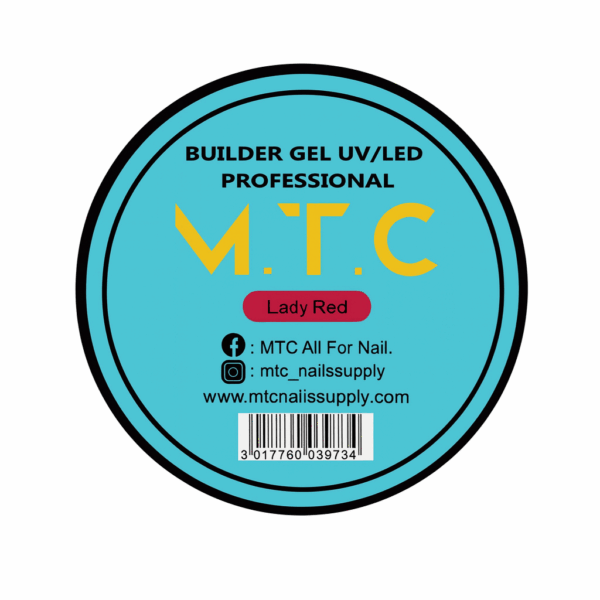 Builder Gel - Lady Red 100g